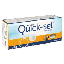 Paradigm Quick-Set met Teflon canule Zonder Luer-Lock-Benadering | 9 mm x 60 cm